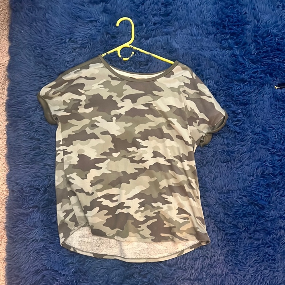 Army print tshirt for women